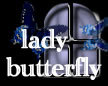 Lady butterfly