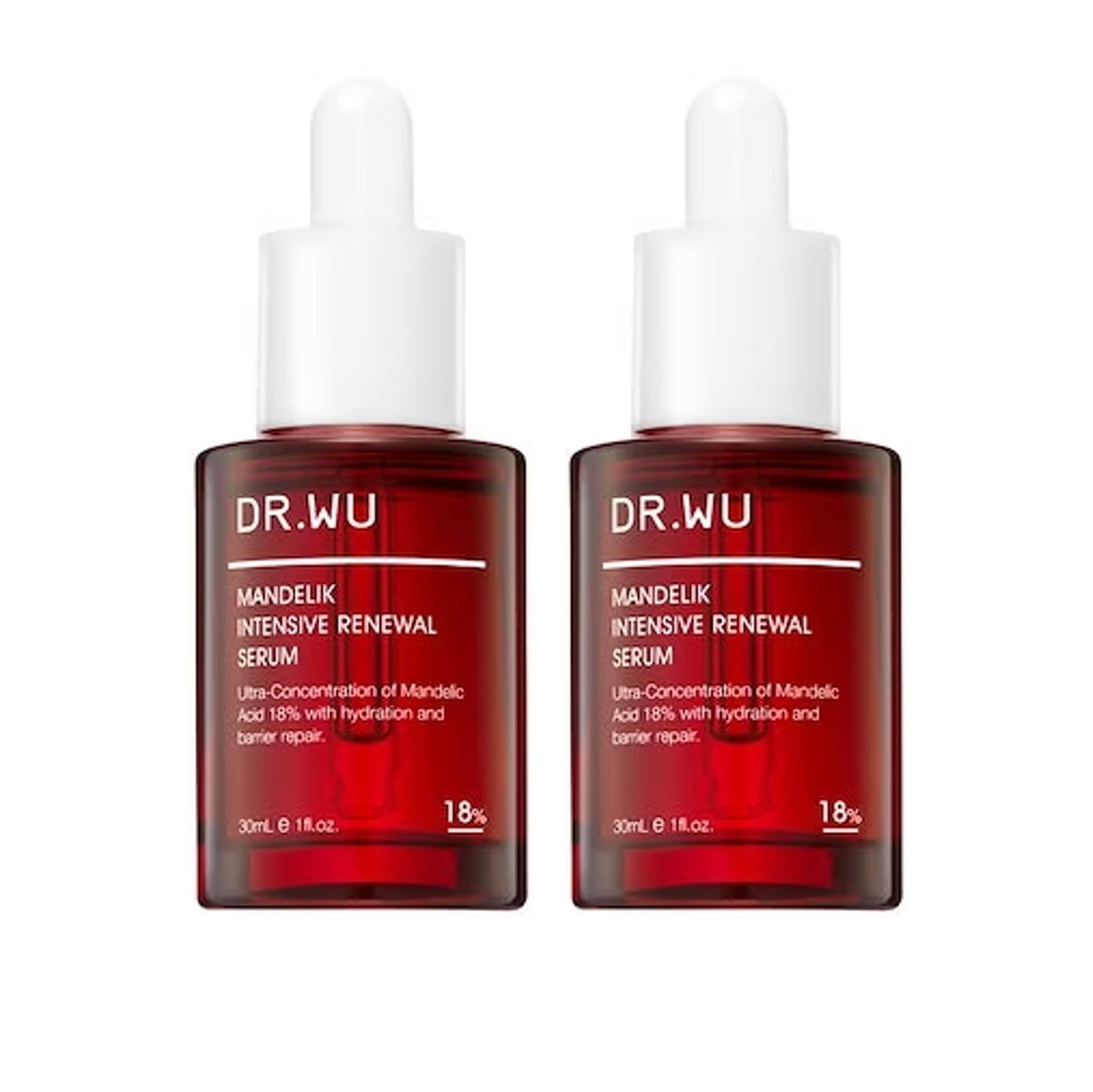 大人気‼️DRWUドクターウー マンデル酸 18% セラム30ml 2個セット