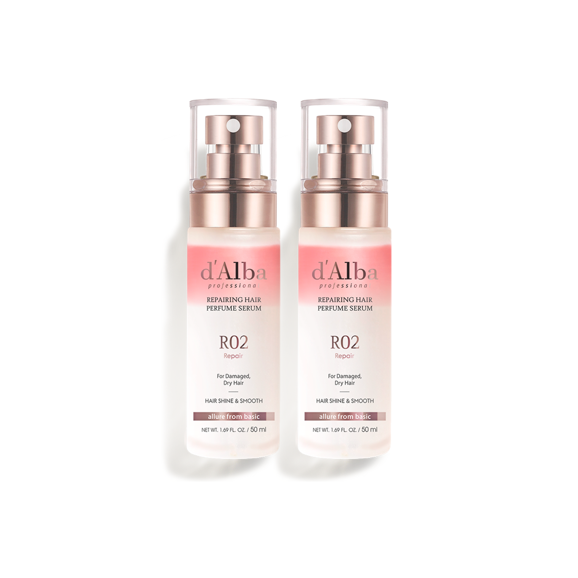 プロフェッショナルリペアリングヘアパフュームセラム, 50ml, 2個