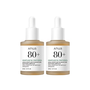 ドクダミ80水分鎮静アンプル, 30ml, 2個