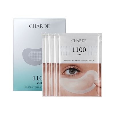 【匿名配送】アイパック リフト 1100ショット リードル パッチ 12個セット Qoo10] シャルド 【ギフト付き】【大容量】目元集中ケア ニ