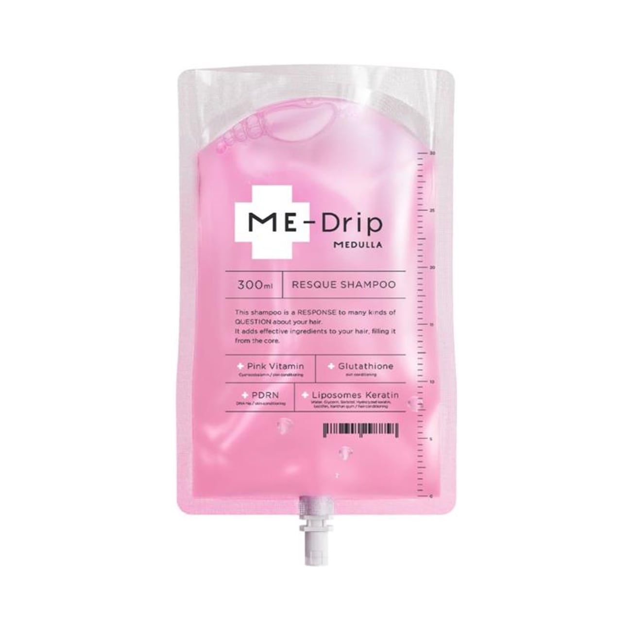 ミードリップ レスキューシャンプー 300ml 5箱 ミードリップレスキューシャンプー, 300ml
