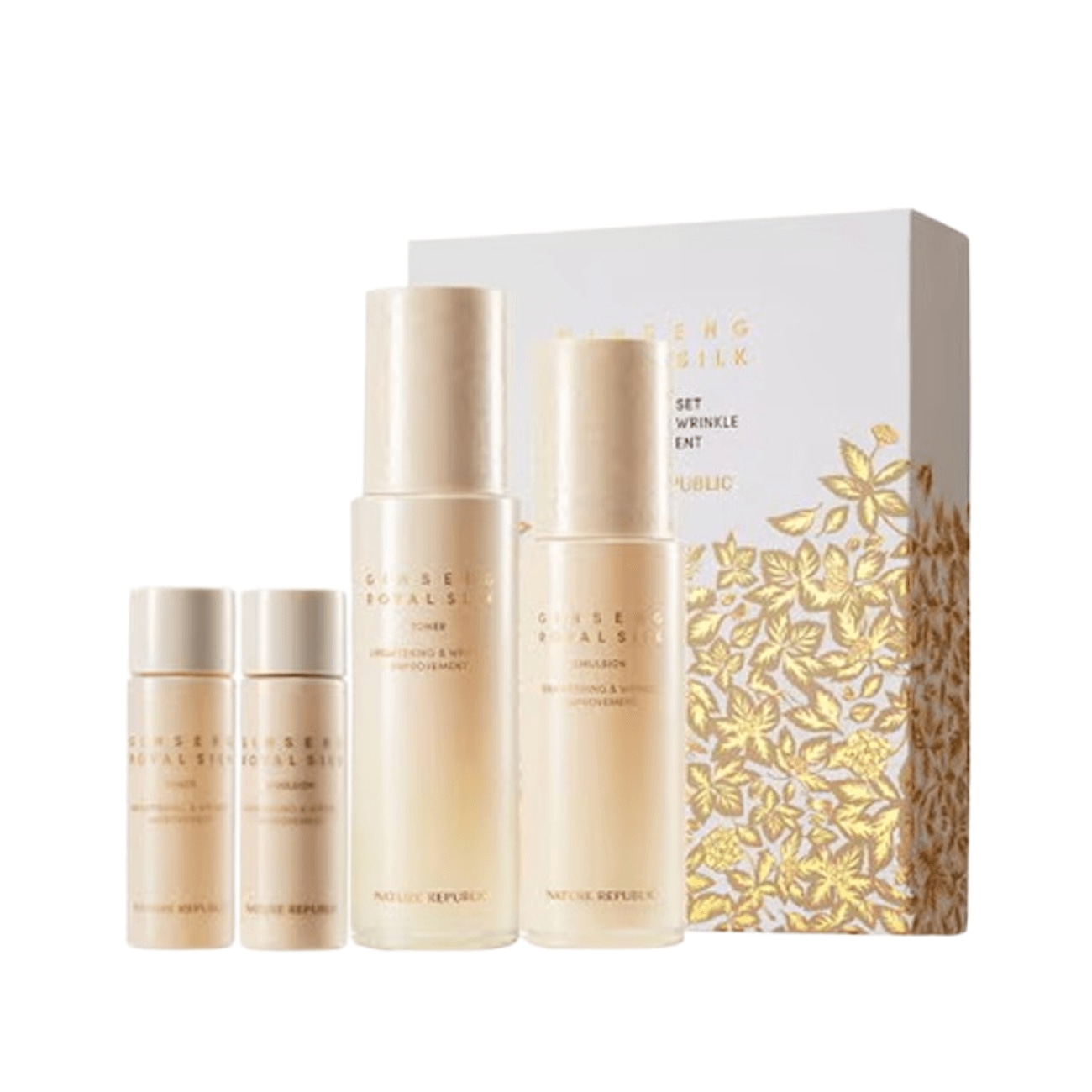 ジンセンロイヤルシルクスキンケアセット