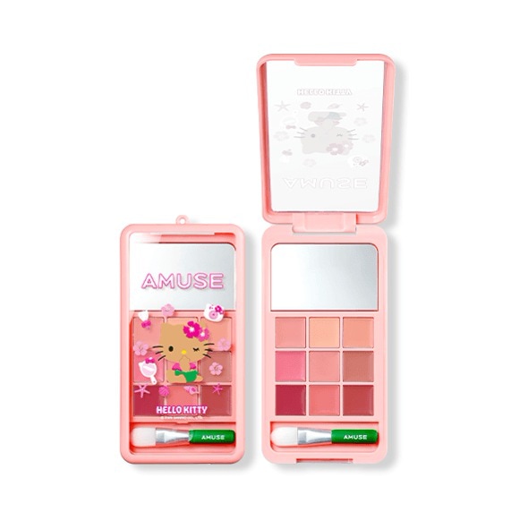 日焼けハローキティ]リップアンドチークパレットフォン