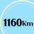 1160Km