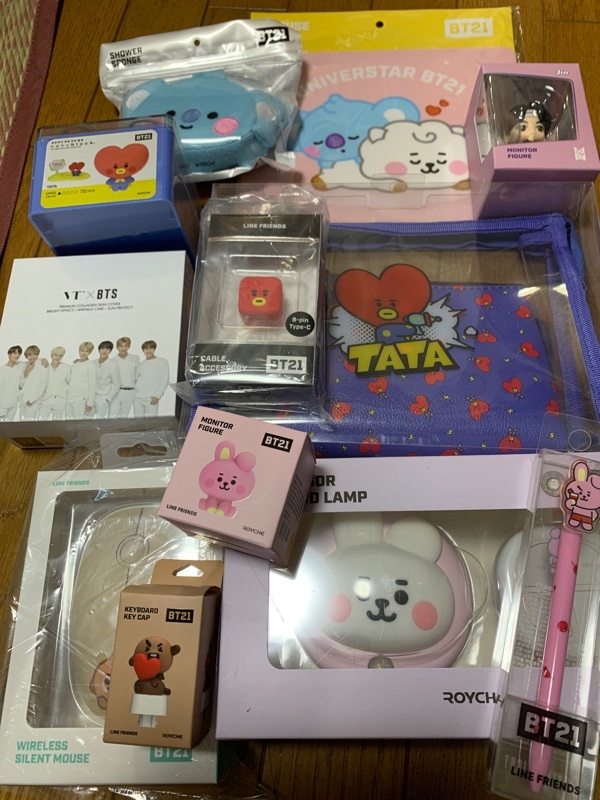Qoo10] BT21 BTS公式グッズ 大ヒット 福袋 ふんだ : KPOP