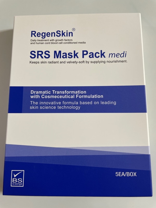 リジェンスキン SRSマスクパック セルフィットメド 10枚 リジェンスキンSRSマスクパックCelfit med（セルフィットメド