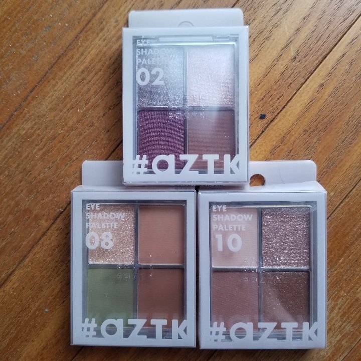 Qoo10] AZTK 4色アイシャドウ 7.2g パウダーアイ