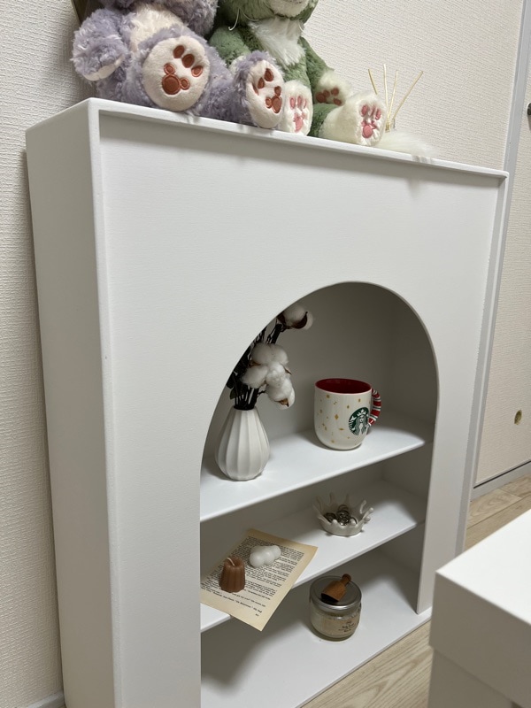 Qoo10] マントルピース サークルアーチ型 Mサイ : 家具・インテリア