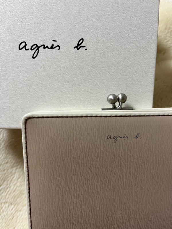 アニエスベー agnesb. UAW04−01 RiTA ガマ口財布　少々訳あり アニエスベー agnesb. UAW04−01 RiTA ガマ口財布 少々訳あり
