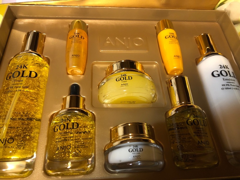 24Kゴールド スキンケアセット ANJO GOLD スキンケアセット 24K - メルカリ