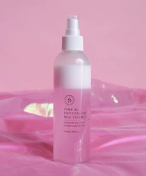 【新品未使用】ピンクエイジフルウィッグ ヘアエッセンス付き Qoo10 ピンクエイジ ウィッグ用品エッセンス180ml ヘアア