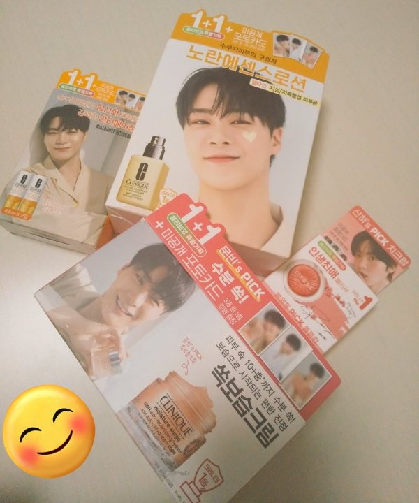 ASTRO ムンビン　CLINIQUE コラボ　トレカ Qoo10] クリニーク 【公式】clinique ASTRO ム : KPOP