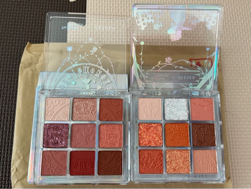 Qoo10] ZEESEA アイシャドウ9色アイシャドウパレットアイ