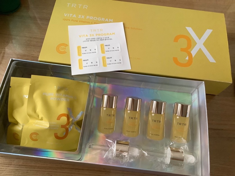 未開封　TRTR VITA 3X PROGRAM 3箱(1箱も可） ビタ3Xプログラムセット