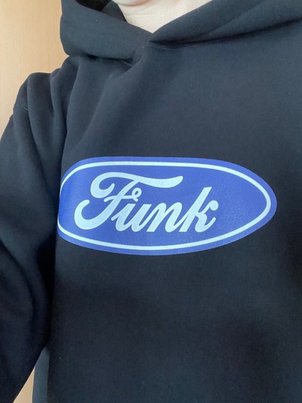 BTS Ｖテヒョン着用 sounds good Funk Logo Hoodie-