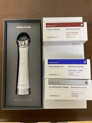 Centellian24 ダーマパルスブースターインジェクション　美顔器 試してみた】ダーマパルスブースターインジェクション