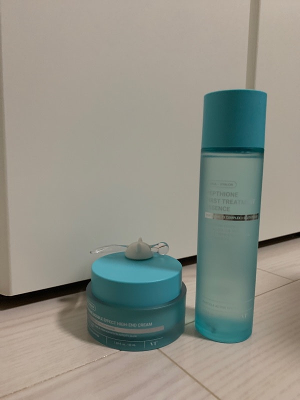 【新品未開封】VT cosmetics ペプチオン　化粧水　クリーム　2セット ヒョク共同開発】ぺプチオン2種セット