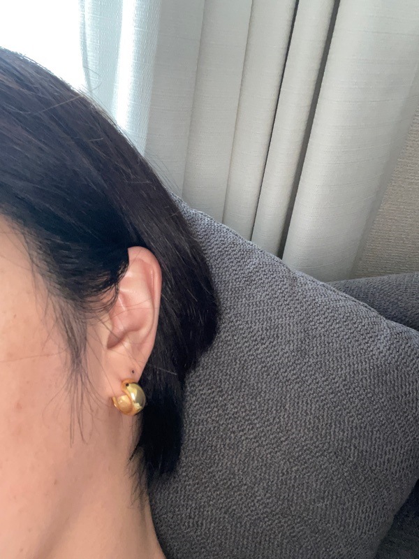 【HANNA543】E499 Pierce★BTS SUGA着用★ピアス★韓国の人気 Qoo10] HANNA543 BTS SUGA着用 E499 シルバー