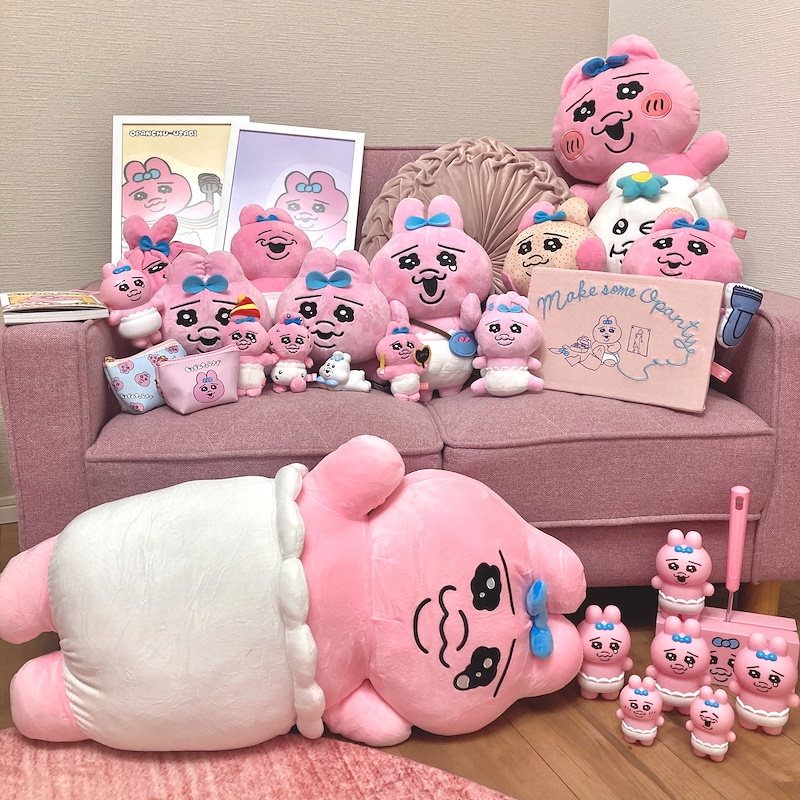 Qoo10] おぱんちゅうさぎ もち ボディピロー 8 : おもちゃ・知育