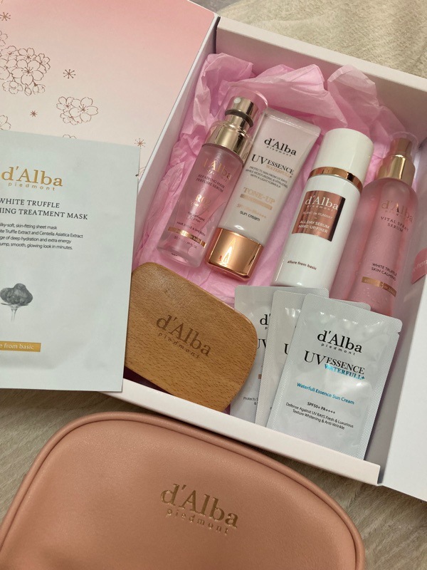 dAlba ダルバ 桜色ビューティーセット お肌に華やかな春をプレゼント！春限定の桜色ビューティーセット