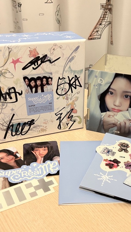 ★期間限定セール★ ILLIT 全員サイン入り② 販売終了】ILLIT Japan 1st Single '時よ止まれ'発売記念 HMV