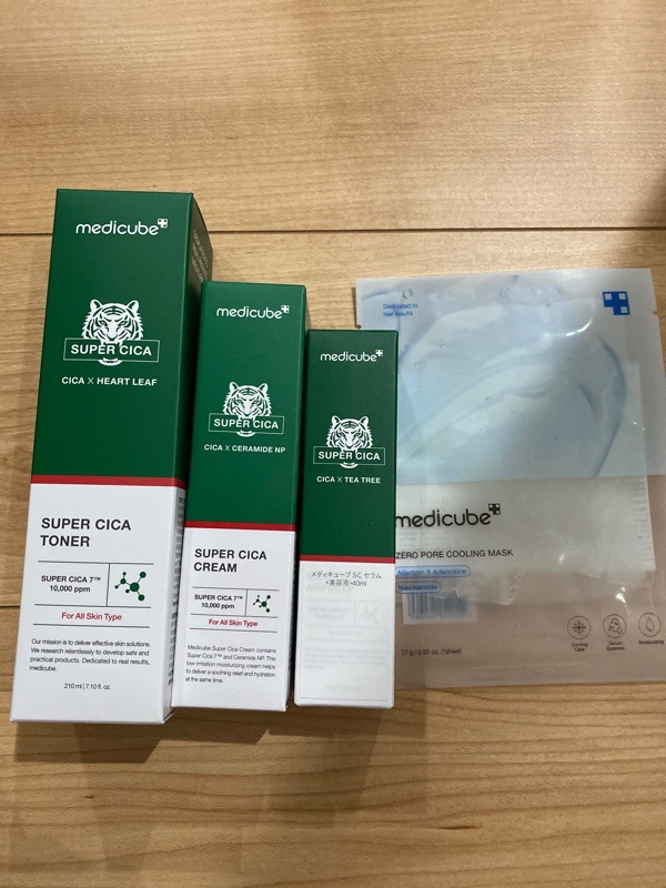 ゆーな　medicube メディキューブ シカ　セット スーパーシカ3種セット