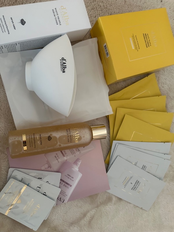 ホワイトトリュフセラム&クリームモデリングマスク[栄養&保湿], 4枚