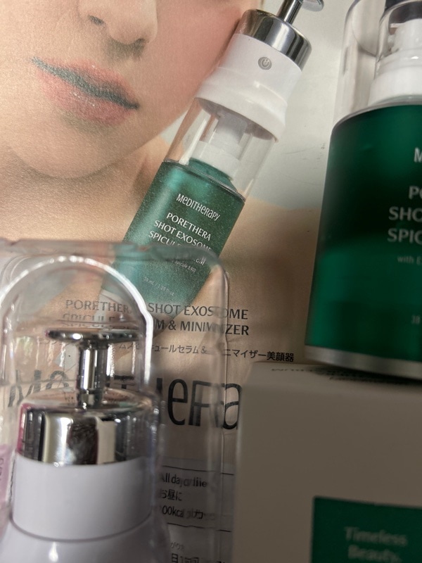 メディテラピー美顔器&ポアセラショットエクソソームスピキュールセラムセット 7511386513.jpg