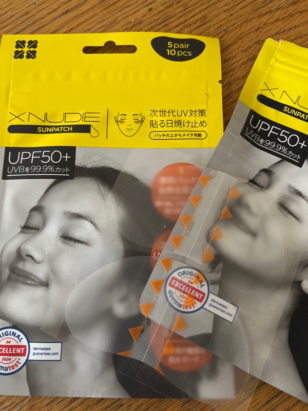 Qoo10] 貼る日焼け止め XNUDIE サンパッチ