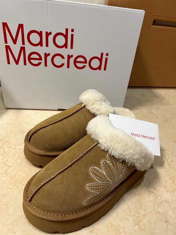 mardi mercredi ムートンブーツ Qoo10 Mardi Mercredi CLASSIQUE 身長アップ 4cm台