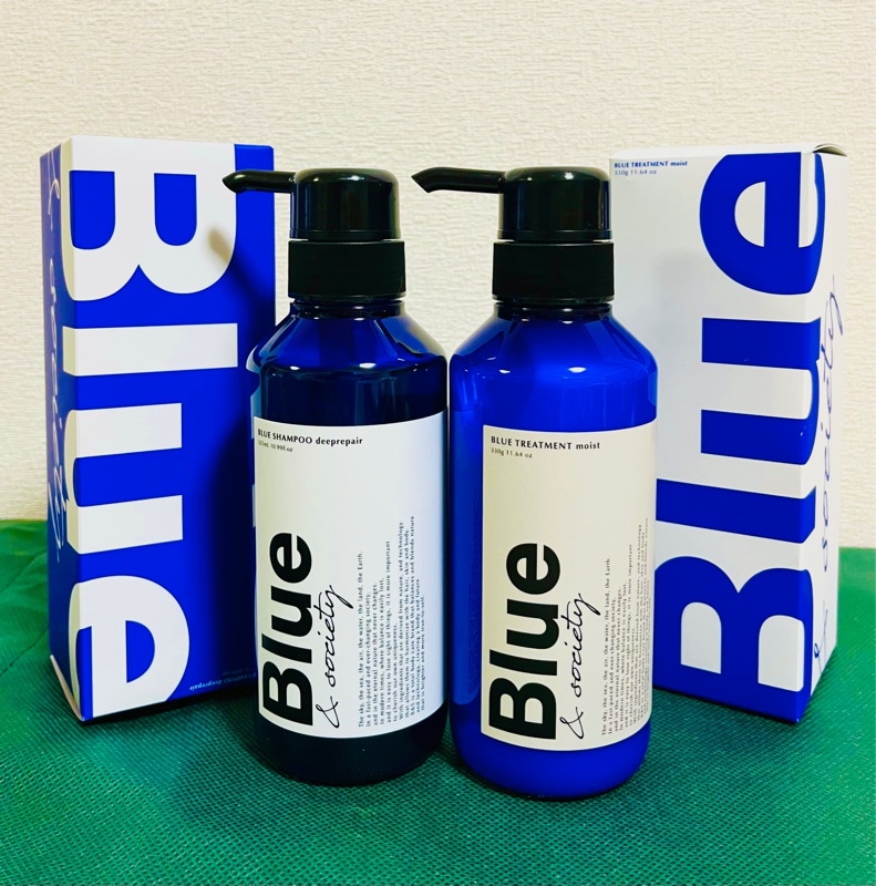 2個セットM3Dオーシャンビーナスの香り　シャンプー＆リンス　500mlリフィル Qoo10] Blue & society [セット] Blue 香水シャンプー 3