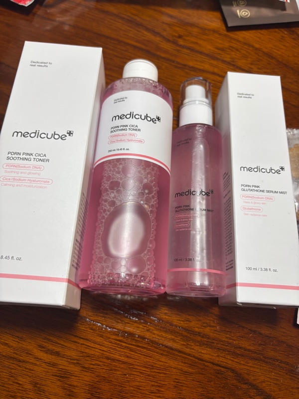 ゆーな　medicube メディキューブ シカ　セット Qoo10] メディキューブ [PDRN4STEPセット]ピンクシカト