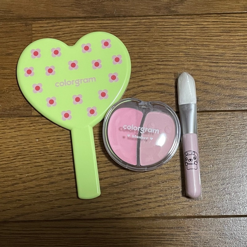 ピンク✖️グレー　チョゴリ オーストリッチ 長財布 マゼンタ ピンク 多機能 レディース 4FC