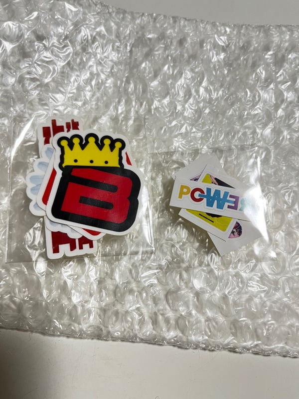 BIGBANG グッズ Qoo10] bigbang 4枚セット LOGO s : KPOP