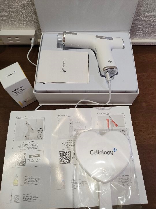 メリタンショットガン　LED　美顔器　新品未使用 CELLOLOGY メリタンショットガン（美顔器)＆メリタンアンプル