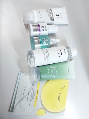 anua むき卵肌生成セット anua むき卵肌スキンケア 4点セット