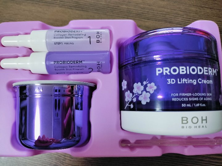 プロバイオダーム3Dリフティングクリーム, 50ml, 本品+レフィル