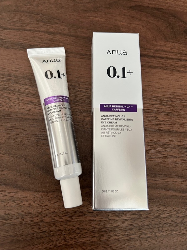 レチノール0.1カフェインリバイタライジングアイクリーム, 30g