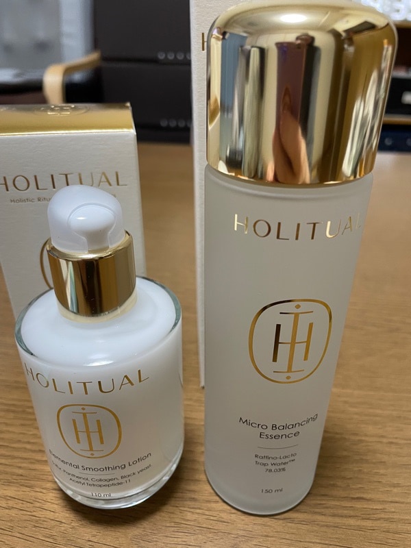 HOLITUAL マイクロバランシングエッセンス・ローション・クリームセット 試してみた】マイクロ バランシング エッセンス HOLITUAL の効果