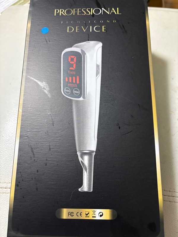 【美品】美顔器 家庭用ピコレーザー Qoo10] 美顔器 ピコレーザー 美顔器 ほくろ そ