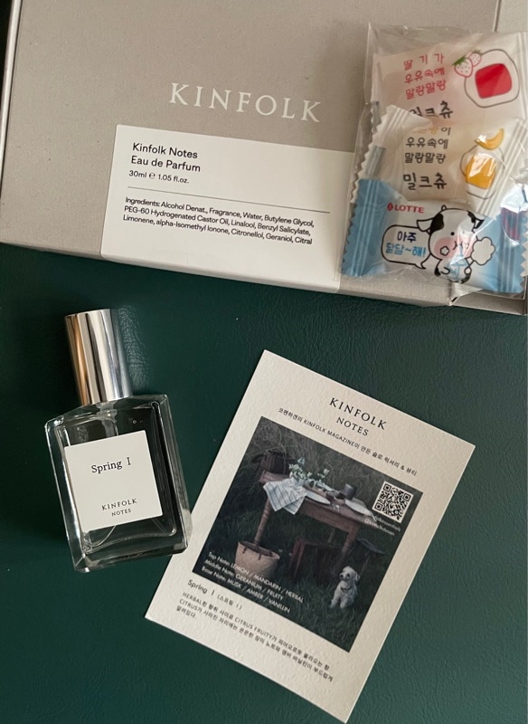 Qoo10] KINFOLK キンポーク ノーツ 香水 30ml 9種