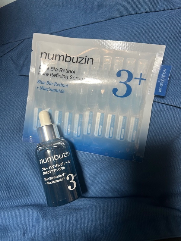 3番 ブルーバイオレチノール3D毛穴アンプル, 30ml