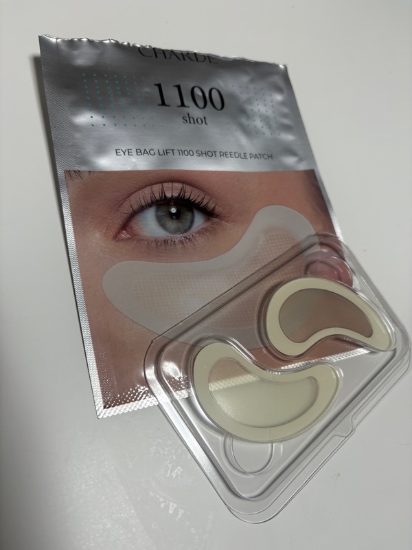 【匿名配送】アイパック リフト 1100ショット リードル パッチ 12個セット アイバックリフト1100ショットリードルパッチ, 1枚