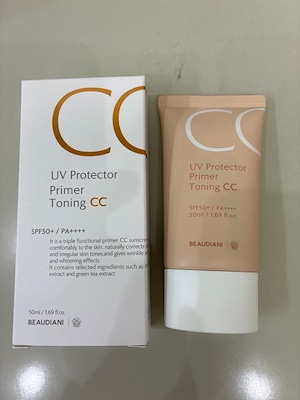 UVプロテクター トーニングCCクリーム, 50ml