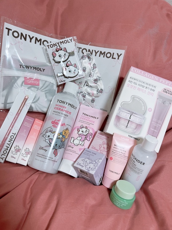 現地購入新品未使用品！TONYMOLY COLLAGEN PEPTIDE セット TONYMOLY] Collagen Peptide V Fit Guasha Cream Special Set