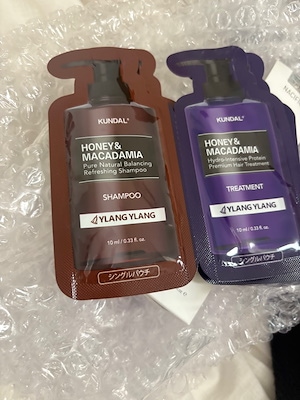 KUNDAL アンバーバニラ シャンプー＆トリートメント5点セット KUNDAL クンダル ネイチャーシャンプー＆プロテイン