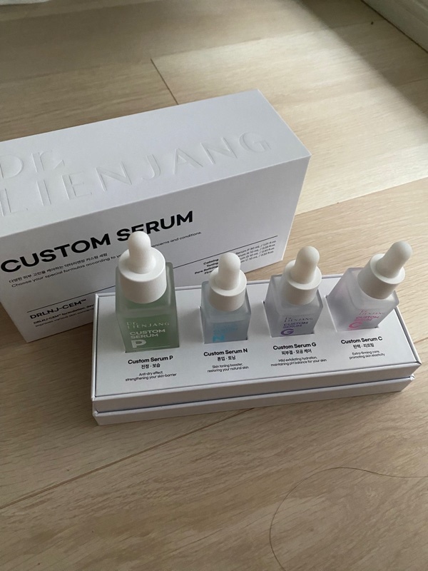 Qoo10] LIENJANG カスタムセラム 4種セット #肌の悩み別