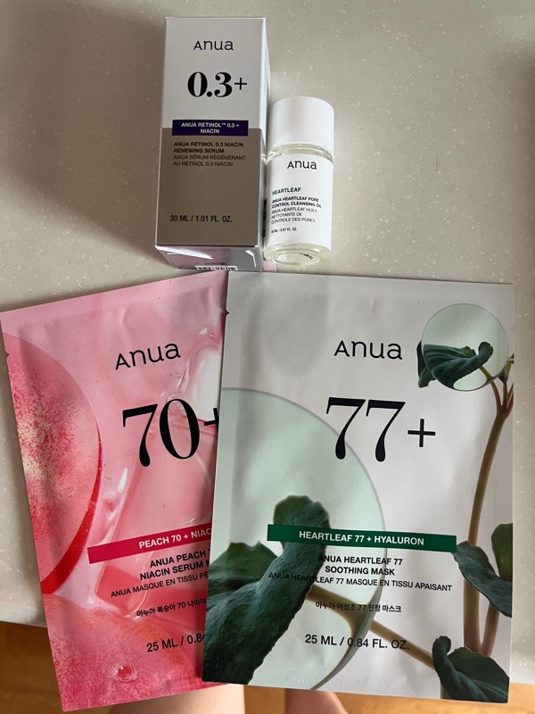 Anua(アヌア) レチノールセット 新品未使用】anua アヌア レチノール 5点セット おまけ付き