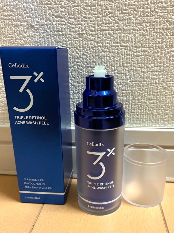 トリプルレチノールウォッシュピール, 30ml